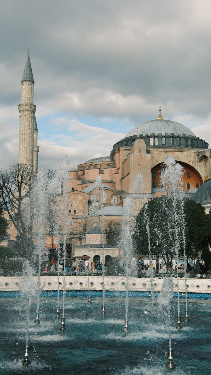 Stunning View of Hagia Sophia in Istanbul